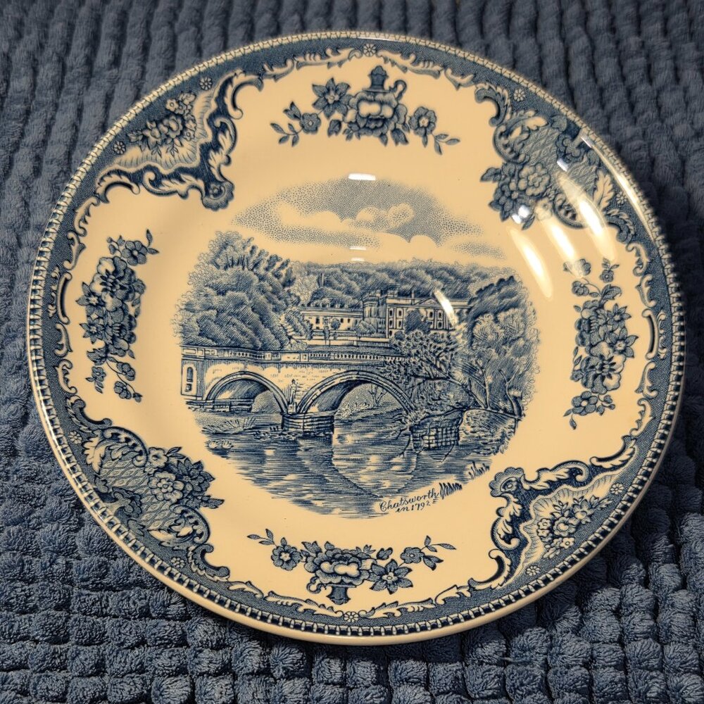 Chatsworth HOUSE Pride and Prejudice Plate